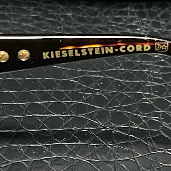 Authentic Kieselstein-Cord Golden Turtle Shell Sunglasses - Picture 12 of 14